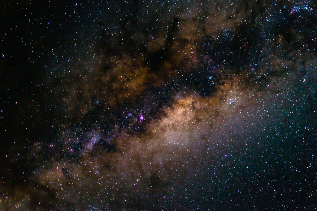 Thonga night sky - photograph by Carl Moller