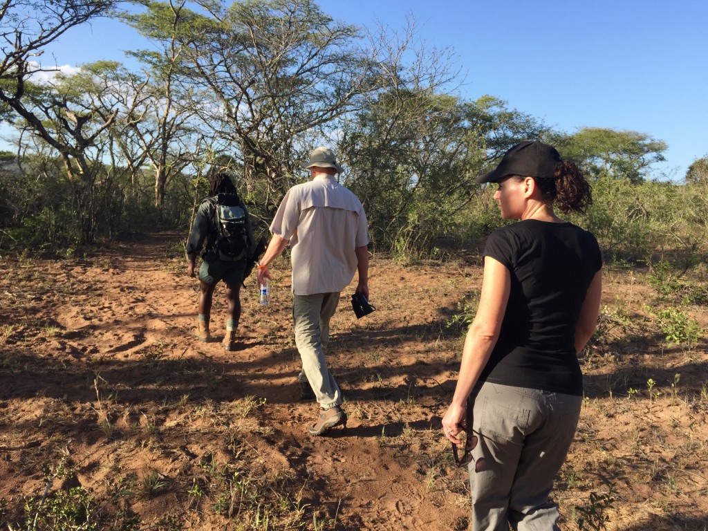 Every sense is heightened on a walking trail in the African wilderness