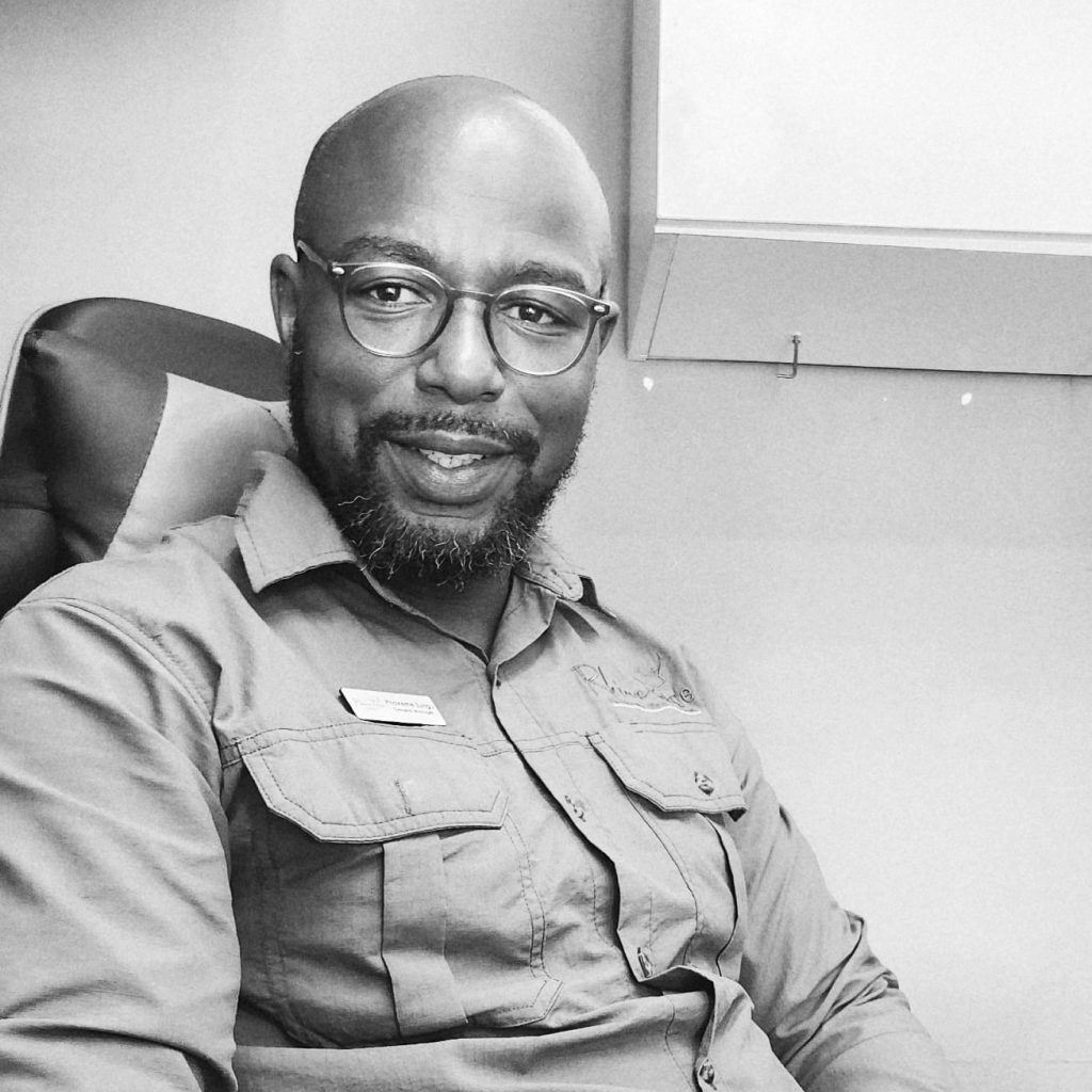 PK Zungu B&W.